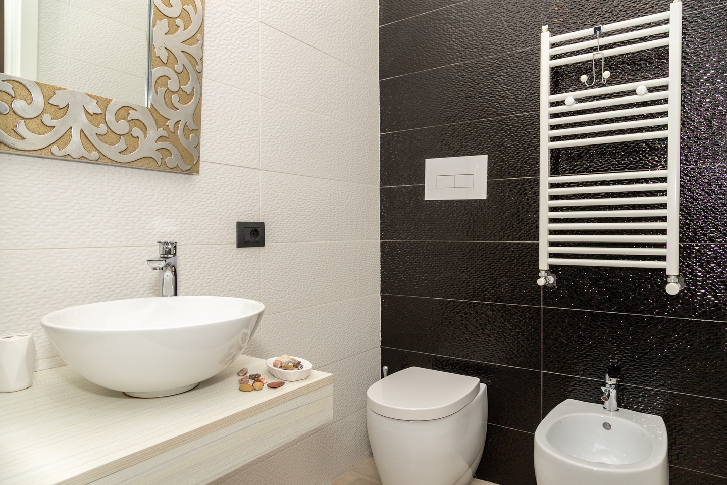 bagno lavandino e stile